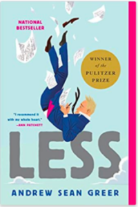 Book cover for Less, by Andrew Sean Green